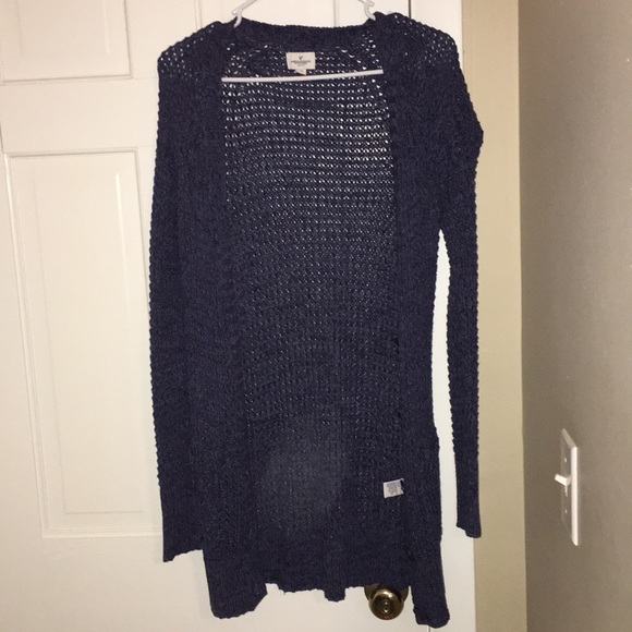 American Eagle Outfitters Sweaters - A blue American Eagle cardigan
